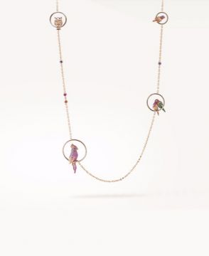 NURI, THE COCKATOO LONG NECKLACE - JCL00733